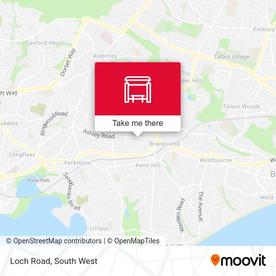 Loch Road map