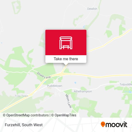 Furzehill map