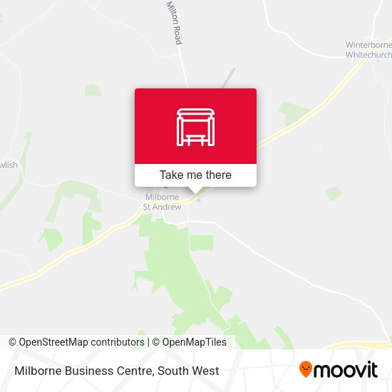 Milborne Business Centre map