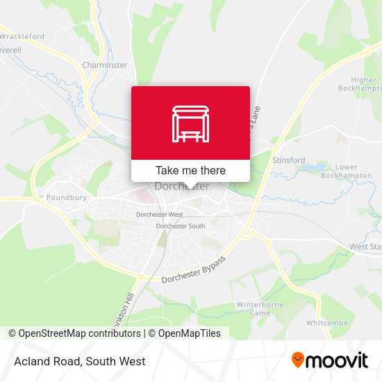 Acland Road map