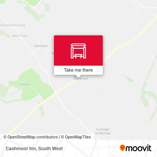 Cashmoor Inn map