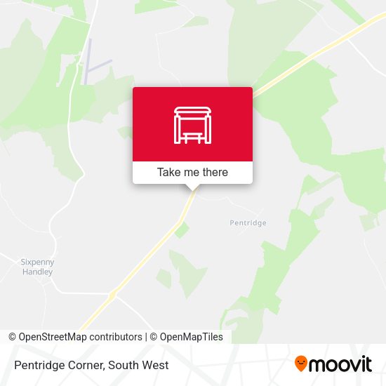 Pentridge Corner map