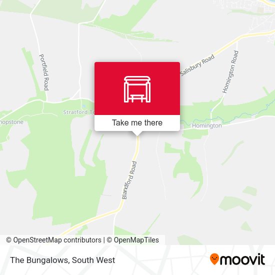 The Bungalows map