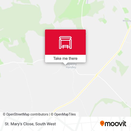 St. Mary's Close map