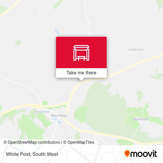 White Post map