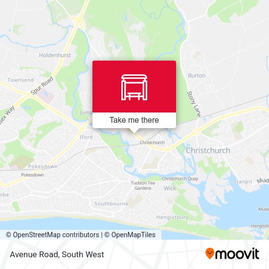 Avenue Road map