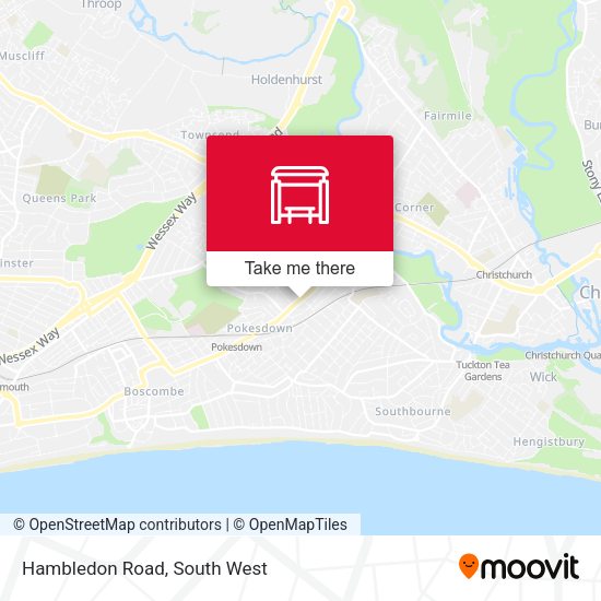 Hambledon Road map