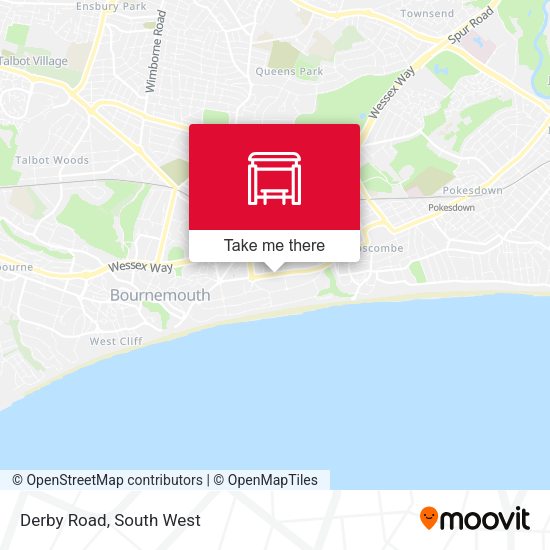 Derby Road map