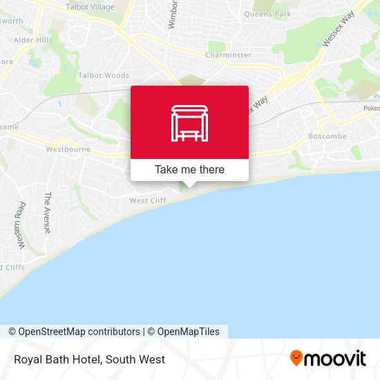 Royal Bath Hotel map