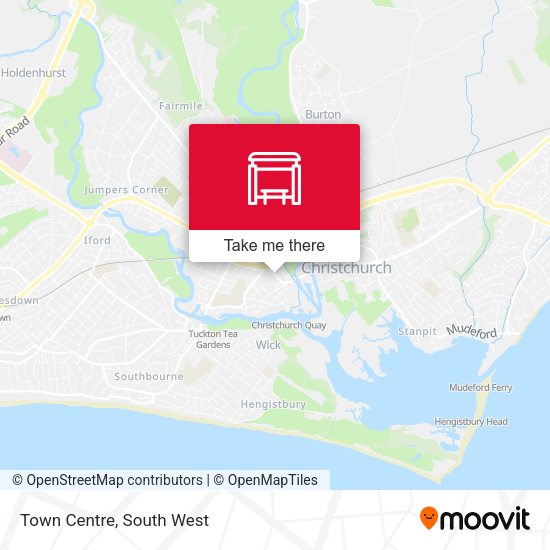 Town Centre map