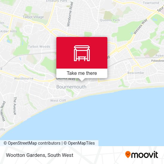 Wootton Gardens map