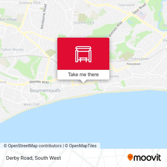 Derby Road map