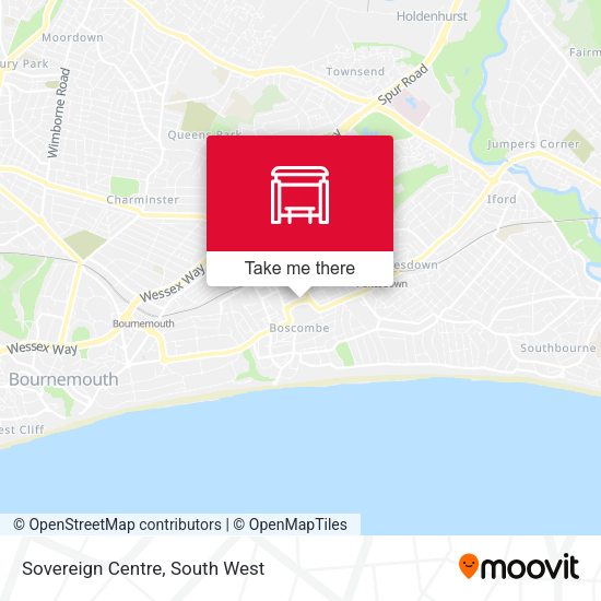 Sovereign Centre map