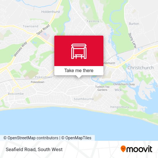 Seafield Road map