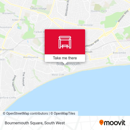 Bournemouth Square map