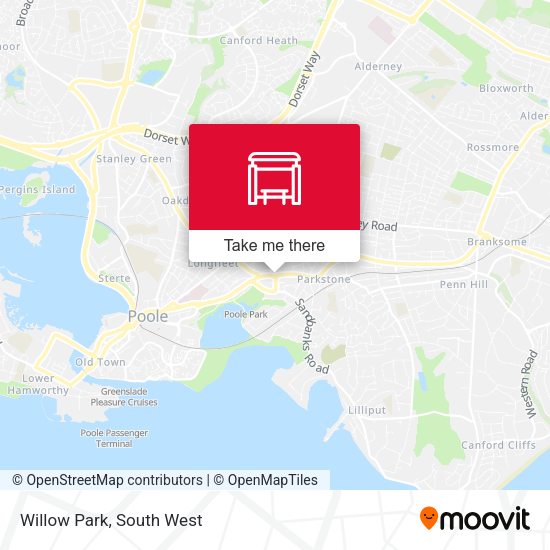 Willow Park map
