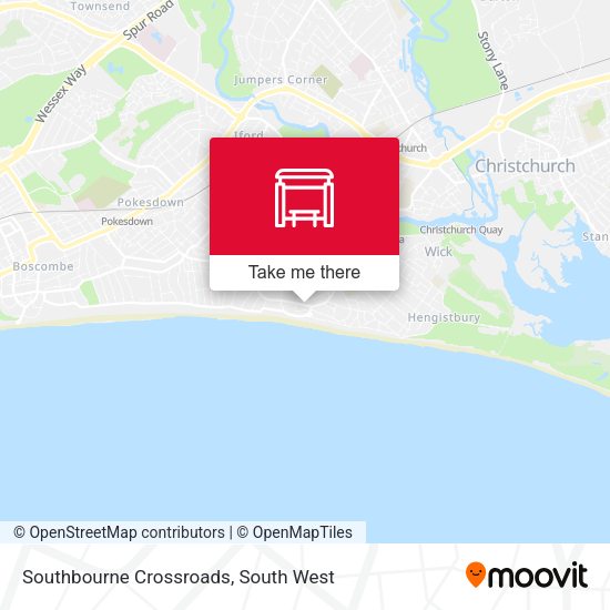 Southbourne Crossroads map