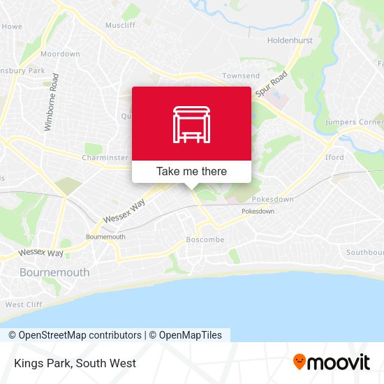 Kings Park map