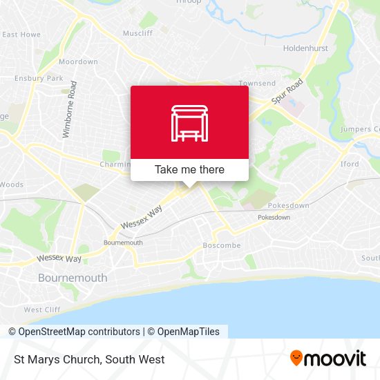 St Marys Church map