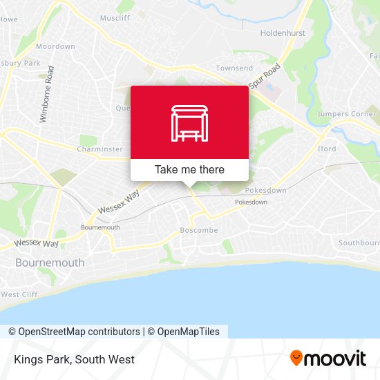 Kings Park map