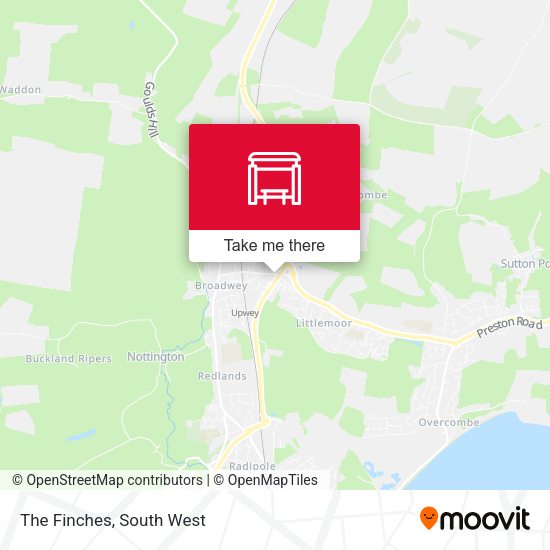 The Finches map