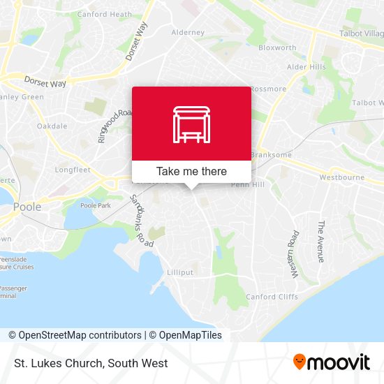 St. Lukes Church map