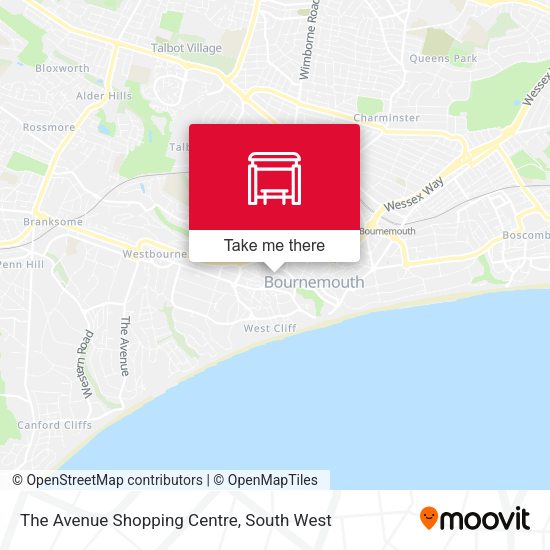 The Avenue Shopping Centre map