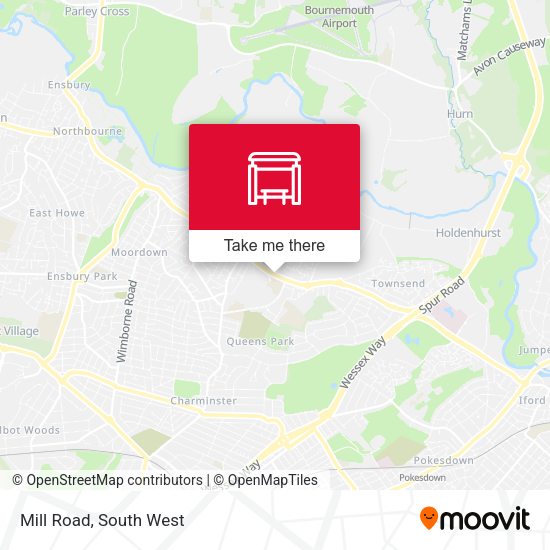 Mill Road map