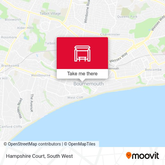 Hampshire Court map