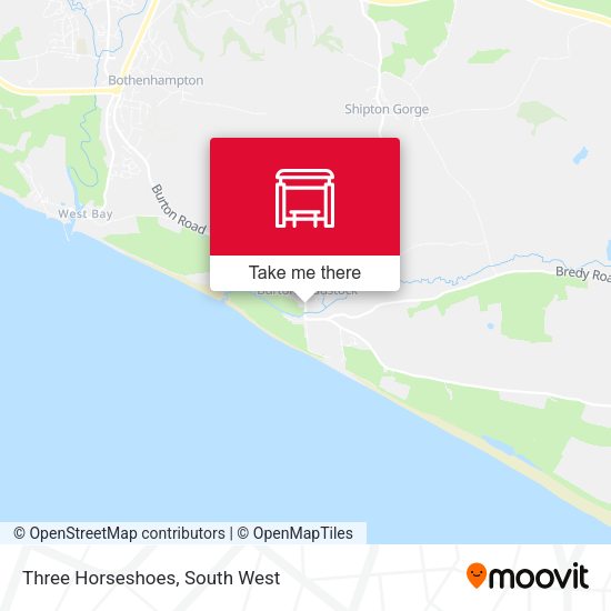 Three Horseshoes map