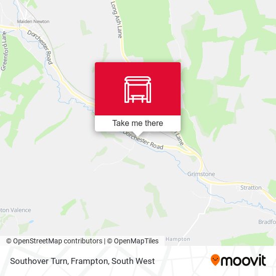 Southover Turn, Frampton map