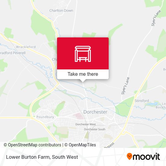 Lower Burton Farm map