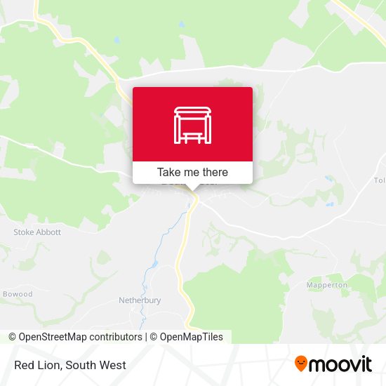 Red Lion map