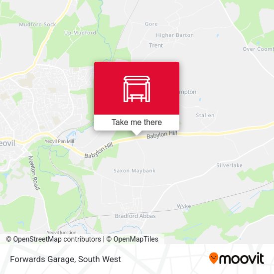 Forwards Garage map