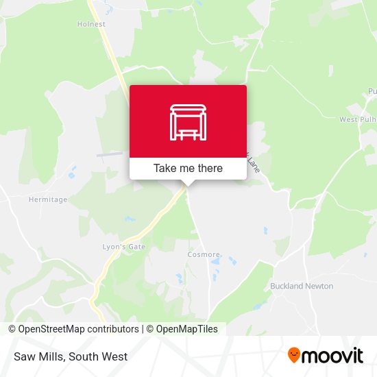 Saw Mills map