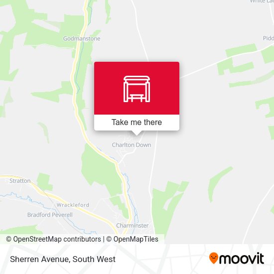 Sherren Avenue map