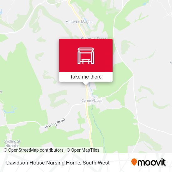 Davidson House Nursing Home map
