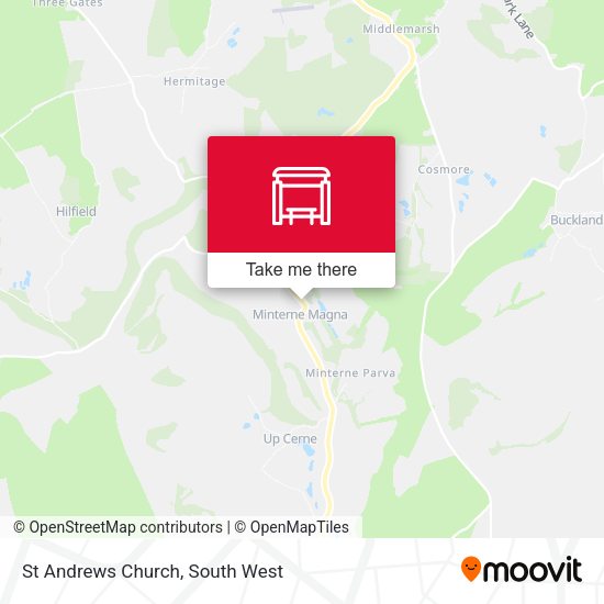 St Andrews Church map