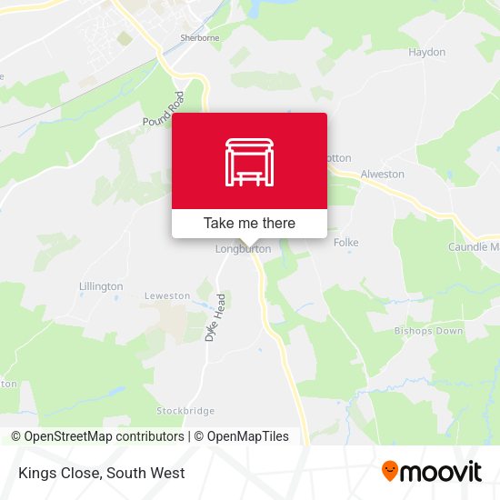 Kings Close map
