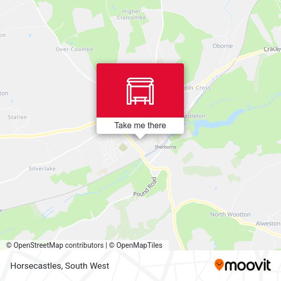 Horsecastles map