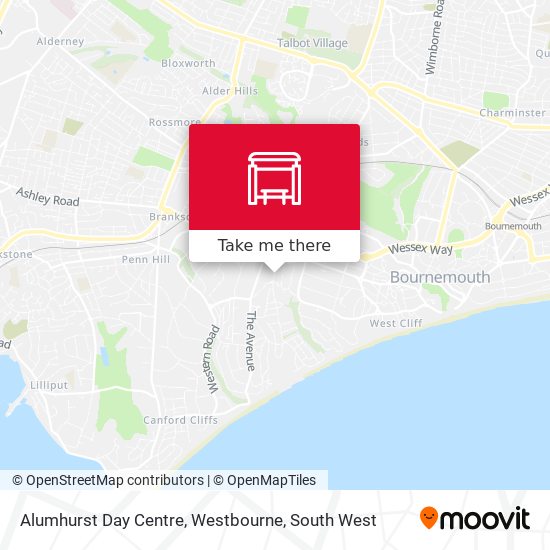 Alumhurst Day Centre, Westbourne map
