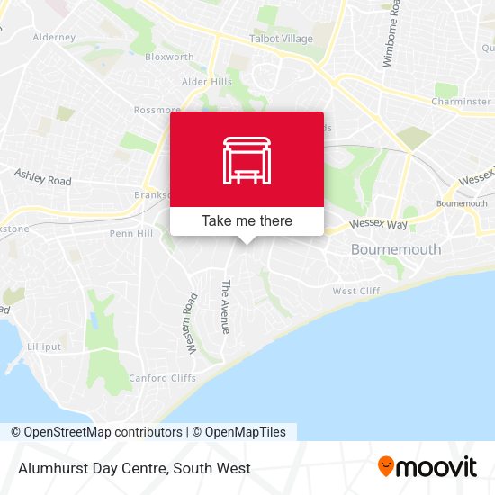 Alumhurst Day Centre map