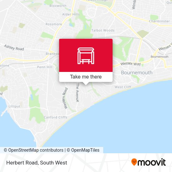 Herbert Road map