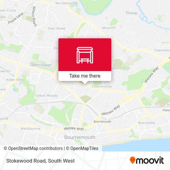 Stokewood Road map