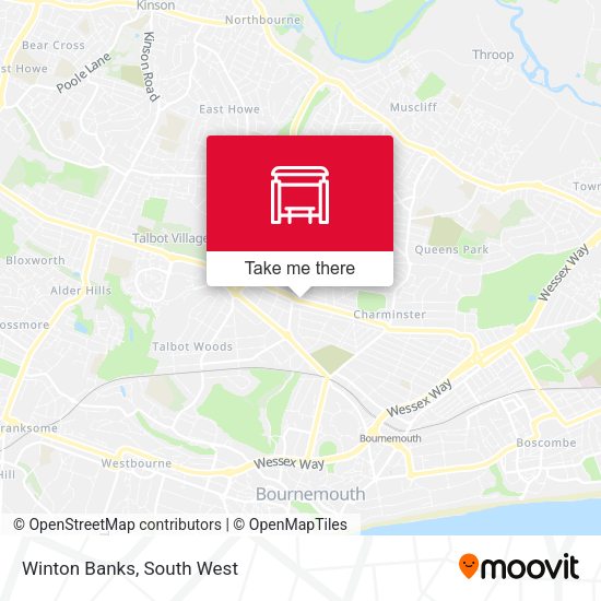 Winton Banks map