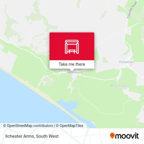 Ilchester Arms map