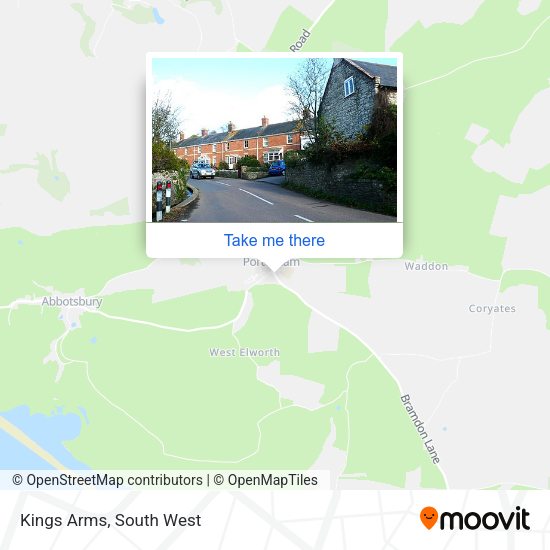 Kings Arms map