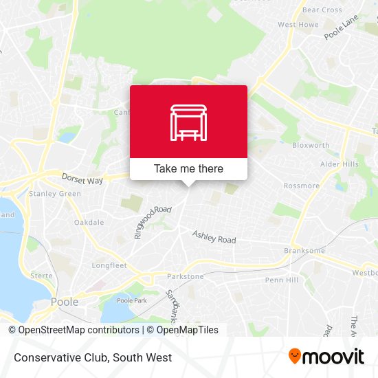 Conservative Club map