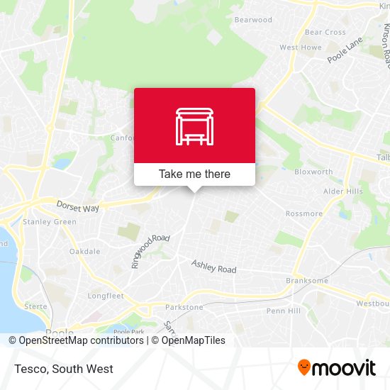 Tesco map