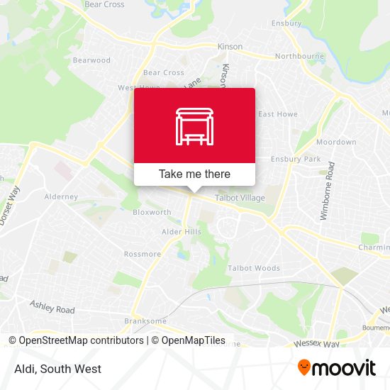 Aldi map